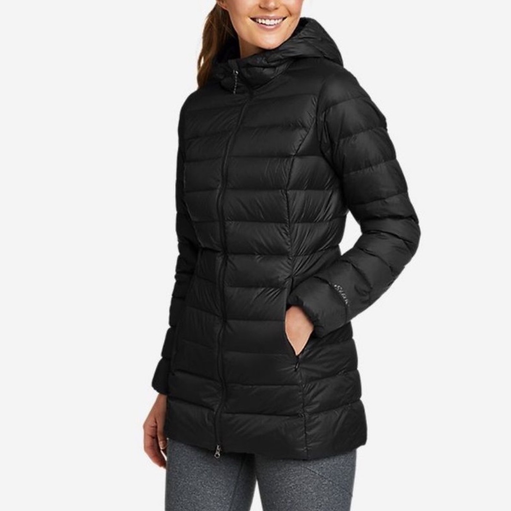 Eddie Bauer Cirruslite Eb650 Quilted Puffer Jacket Bl… Gem